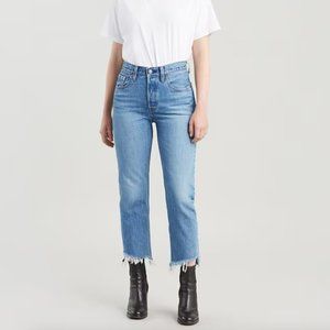 LEVI'S 501 ORIGINAL CROPPED WOMEN'S JEANS - Size 26